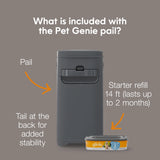 PET GENIE PAIL W JUMBO REFILL 28'