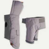 GOOEEZ HOODED SUIT XS GRAY