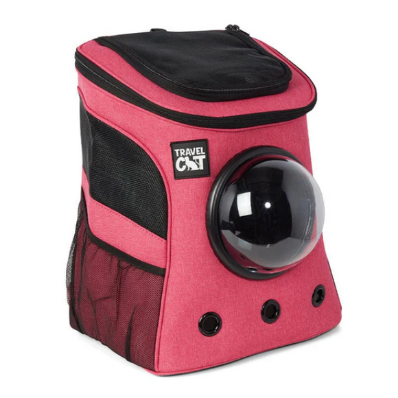 TRAVEL CAT BACKPACK PINK