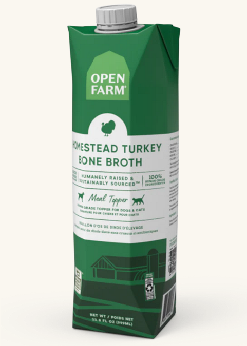 OPEN FARMS TURKEY BROTH 1L