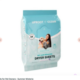 UPROOT CLEAN DRYER SHEETS 50PK SUMMER WYSTERIA SCENT