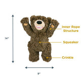 TALLTAILS 14'' ROPE BODY GRIZZLY