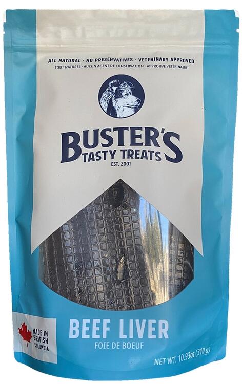 BUSTERS TASTY TREATS BEEF LIVER 310G