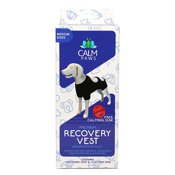 CALM PAWS RECOVERY VEST MED
