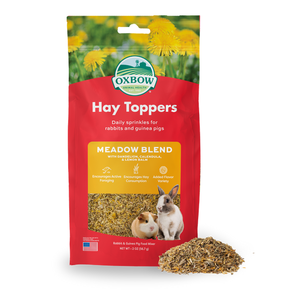 OXBOW HAY TOPPER MEADOW BLEND 2OZ
