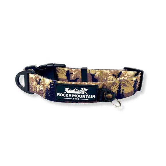 ROCKY MOUNTAIN DOG ALPINE COLLAR LARGE RANGER BROWN
