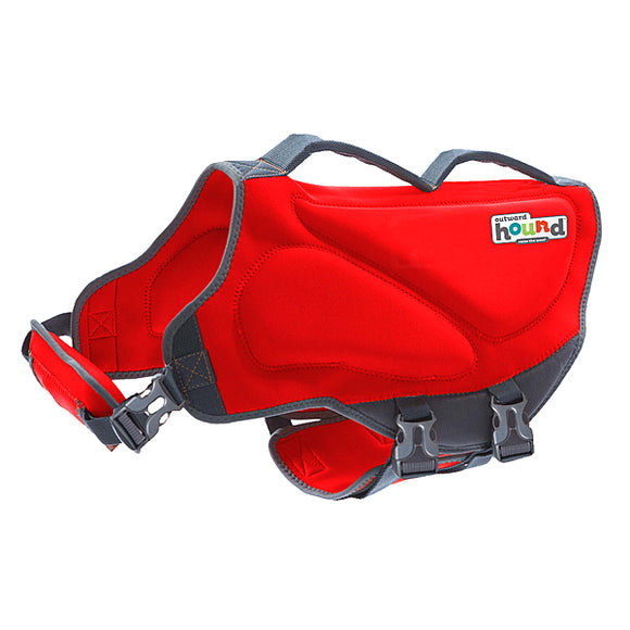 OUTWARDHOUND DAWSON LIFE JACKET RED XL