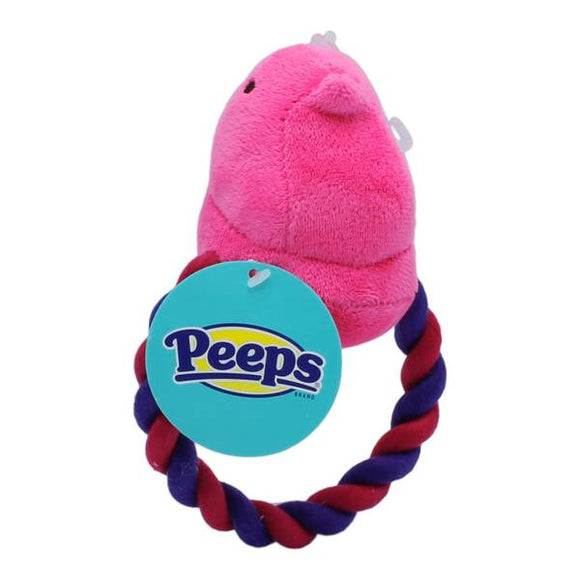 PEEPS PLUSH CHICK WITH ROPE  5