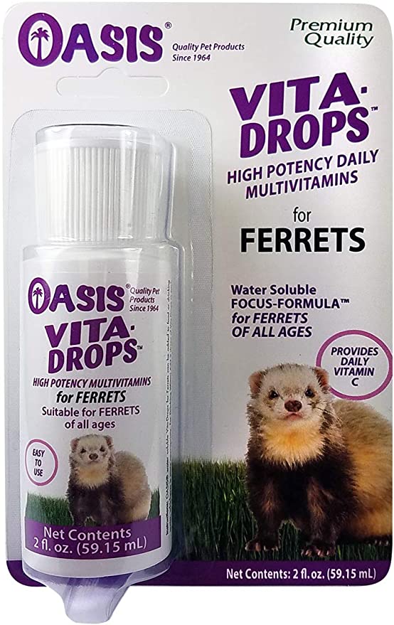 OASIS MULTIVITIMIN DROPS FERRET 2OZ