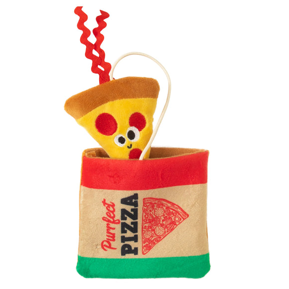 MAD CAT PURRFECT PIZZA CAT TOY