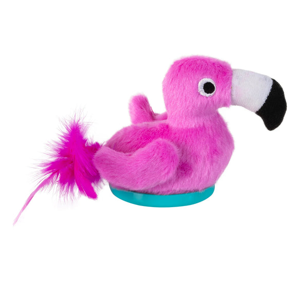 MAD CAT SASSY SCOOCHER FLYIN' FLAMINGO CAT TOY