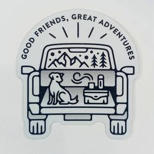 GOOD FRIENDS, GREAT ADVENTURES