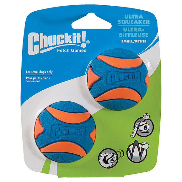 CHUCK IT ULTRA BALL SMALL 2 PACK