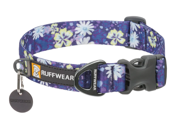 RUFFWEAR FRONT RING COLLAR WILDFLOWERS 20-26