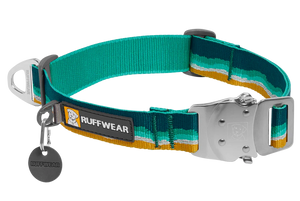 RUFFWEAR TOP ROPE COLLAR MEDIUM 14-20" SEAFOAM