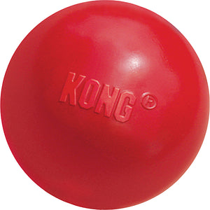 KONG SOLID RUBBER RED BALL LARGE
