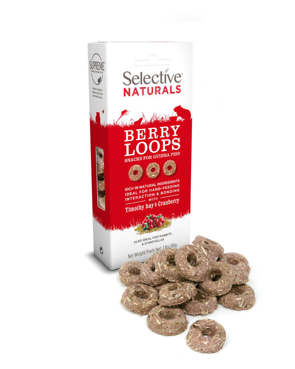 SELECTIVE NATURALS BERRY LOOPS 80G