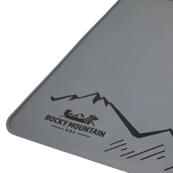 ROCKY MOUNTIAN DOG SILICONE FEEDING MAT