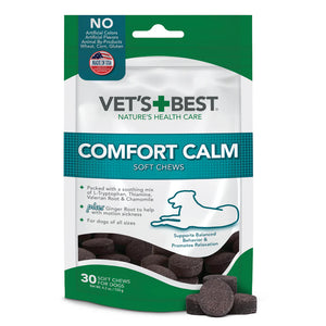 VET'S BEST DOG COMFORT CALM SOFT CHEWS 30P