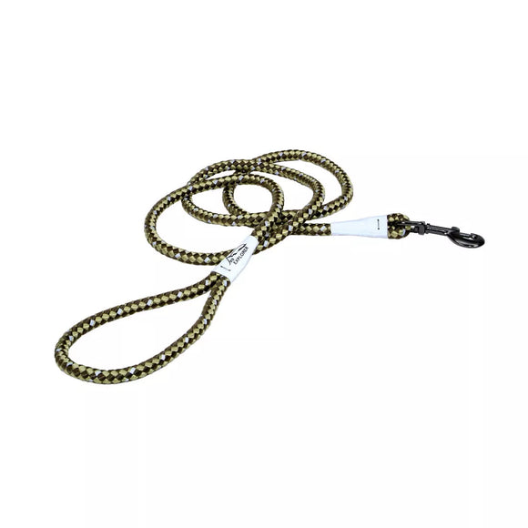 COASTAL K9 EXPLORER REFLECTIVE  ROPE LEAD 6` FERN GREEN
