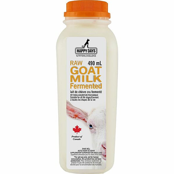 HAPPYDAYS RAW GOAT MILK KEFIR 490ML