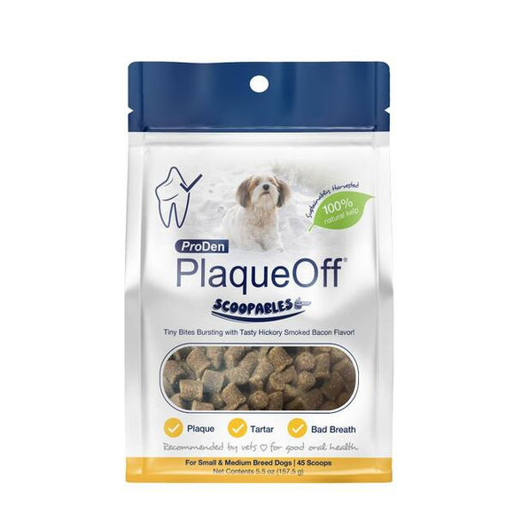 PLAQUEOFF SMALL BREED SCOOPABLES 157G