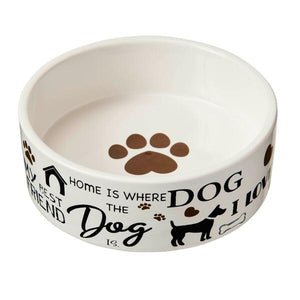 ETHICAL I LOVE DOGS BOWL 5"