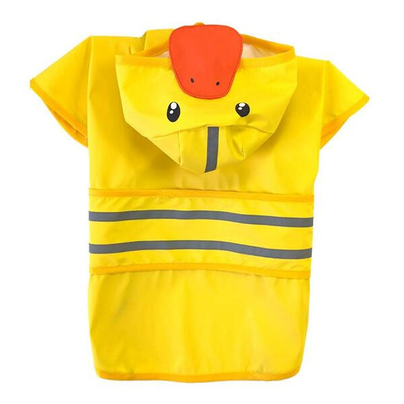 FASHIONPET DUCKY YELLOW RAINCOAT MEDIUM