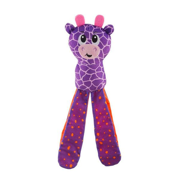 OUTWARDHOUND SILLY LEGS GIRAFFE PURPLE