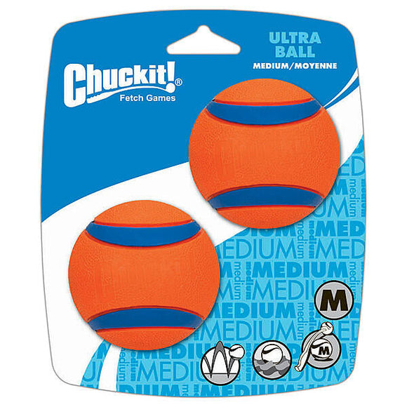 CHUCKIT! ULTRA BALL 2PK MED TH