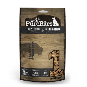 PUREBITES FREEZE DRIED BISON LIVER TREATS