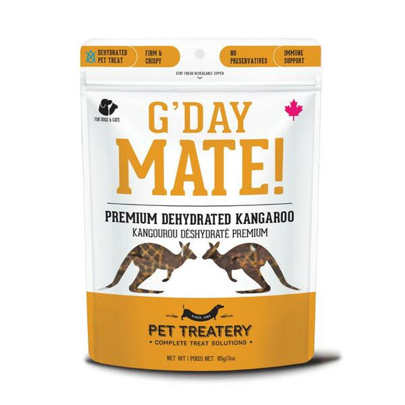 GRANVILLE ISLAND PET TREATERY G'DAY MATE KANGAROO 85G