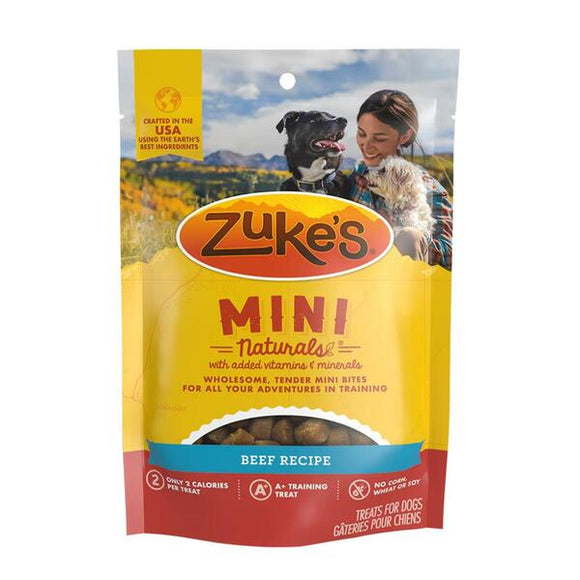 ZUKES MINI NATURALS BEEF 16OZ