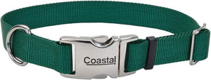 COASTAL COLLAR METAL BUCKLE - MEDIUM [GREEN]