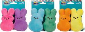 PEEEPS BUNNY PLUSH 3.5" 2 PACK RANDOM COLOURS