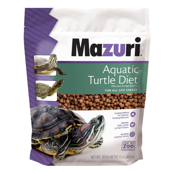 MAZURI AQUATIC TURTLE DIET FOOD 25LB