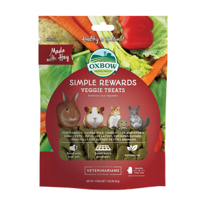 OXBOW SIMPLE REWARDS VEGGIE TREATS 3OZ