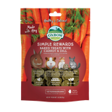 OXBOW SIMPLE REWARDS BAKED TREATS WITH CARROT AND DILL 3OZ