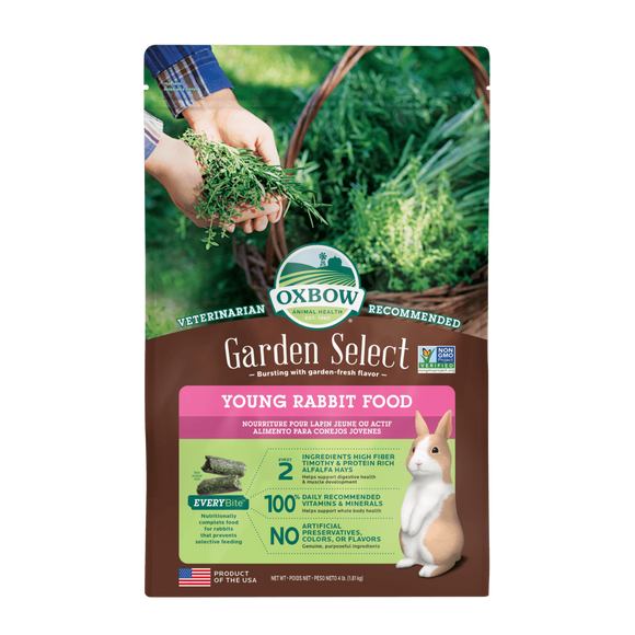 OXBOW GARDEN SELECT YOUNG RABBIT FOOD 4LB