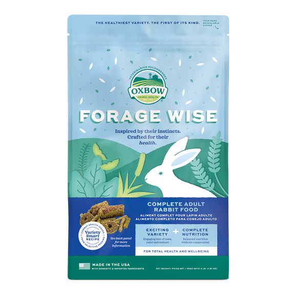 OXBOW FORAGE WISE RABBIT FOOD 1.8KG