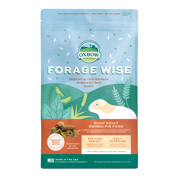 OXBOW FORAGE WISE GUINEA PIG FOOD 1.8KG