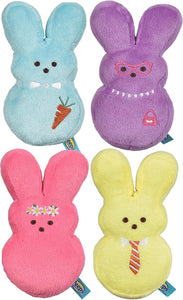 PEEPS PLUSH BUNNIE 6" RANDOM COLOUR DOG TOY
