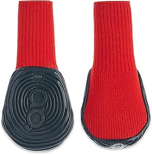 GOOEEZ DOG BOOTS RED LARGE 2PACK