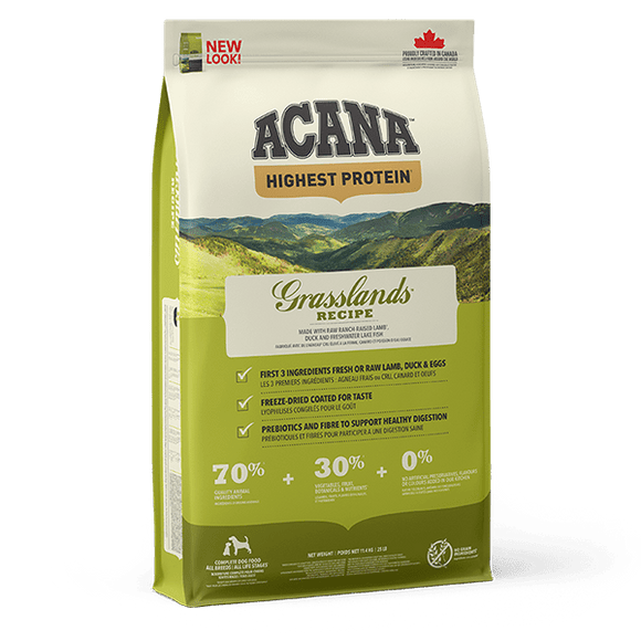 ACANA GRASSLANDS 25LB