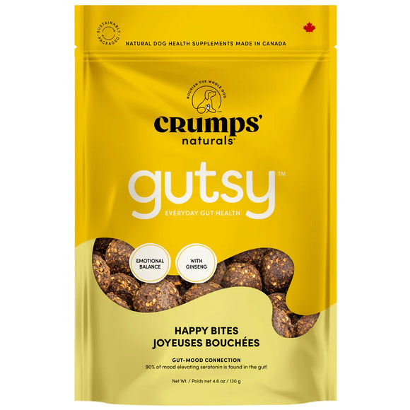 CRUMPS GUTSY HAPPY BITES 130G