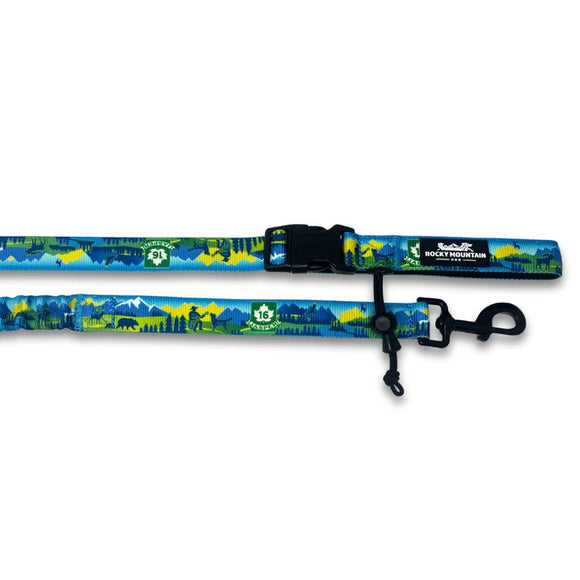 ROCKY MOUNTAIN DOG ALL MOUTAIN LEASH 8' JASPER