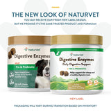 NATURVET DIGESTIVE ENZYMES SOFT CHEWS 120CT