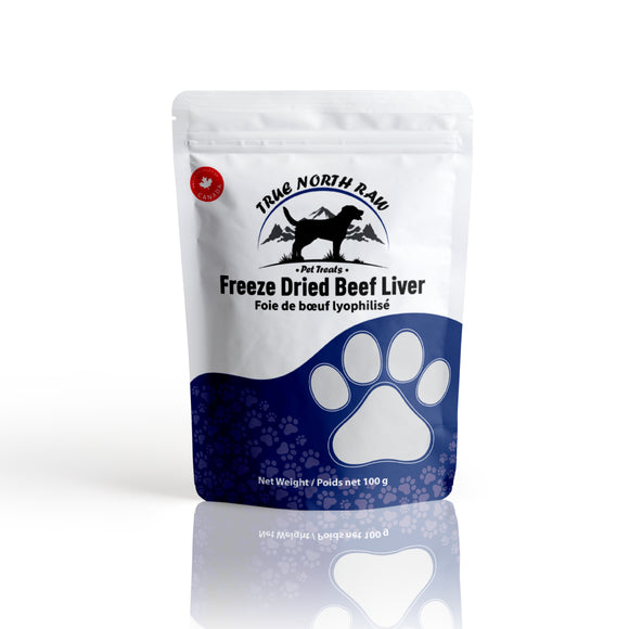 TRUE NORTH RAW FD BEEF LIVER 100G