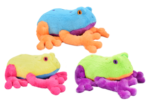 MULTIPET JUMBO ASSORTED FROG 16"