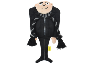 MULTIPET MINIONS GRU DOG TOY WITH ROPE 11.5"